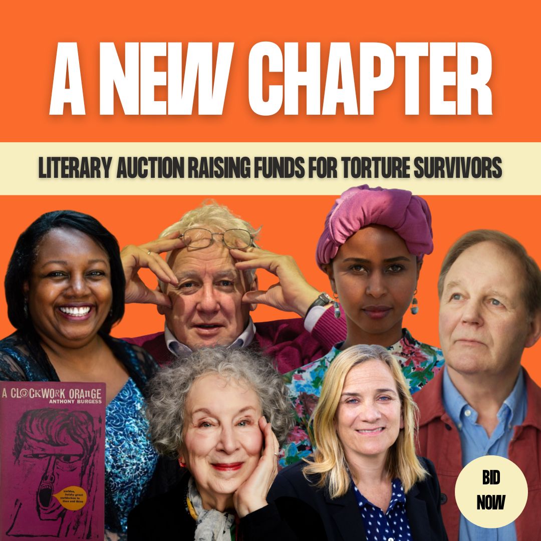 Fancy a break in a thatched cottage in Hardy country? Or to become a character in the next bestseller? Bid in the @freefromtorture literary auction & support torture survivors. Proud to be part of this along w @philippesands @holland_tom @MargaretAtwood bit.ly/newchapterauct…