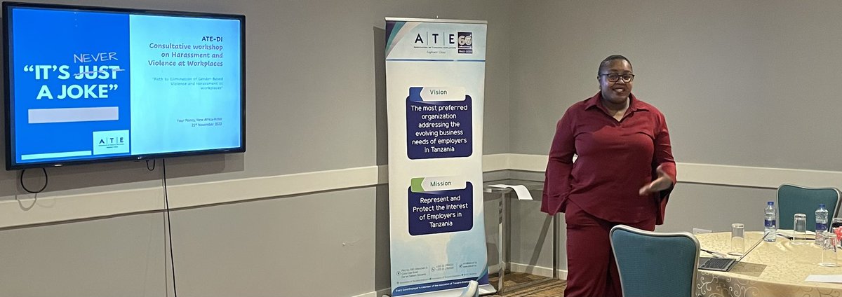 Our Gender workshop with <a href="/ATE_Tanzania/">Association of Tanzania Employers(ATE)</a> has started in Tanzania. <a href="/ATE_Tanzania/">Association of Tanzania Employers(ATE)</a> remains at the forefront of advocating for implementation of Article C 190 on Elimination of Violence at the World of Work.