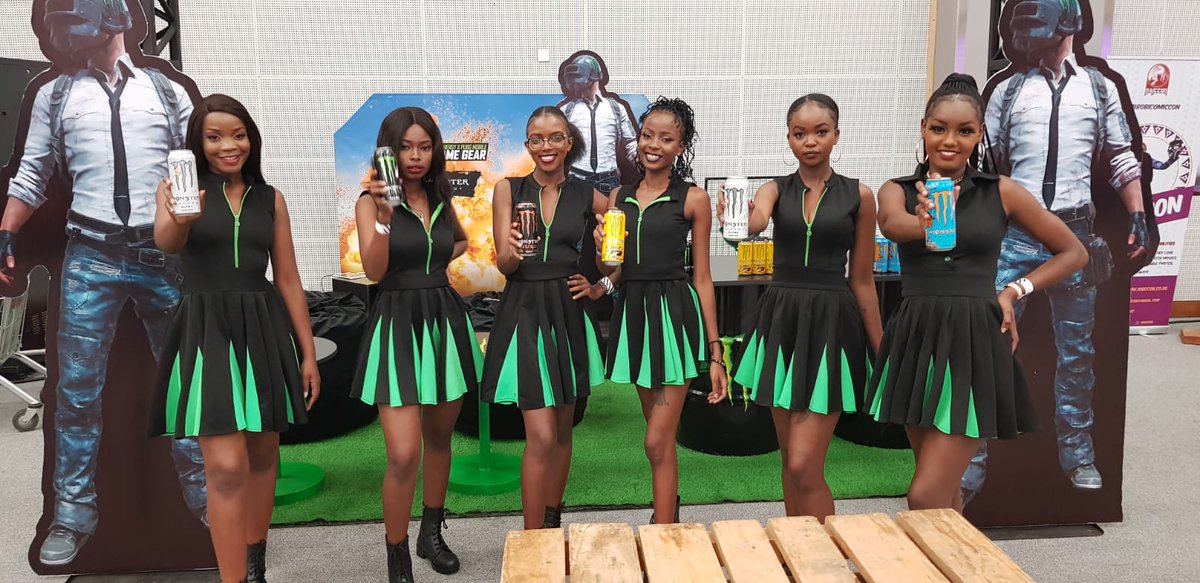 kenyaexp's tweet photo. Exp managed the Monster Pub G activation in Nairobi, Kenya, on the weekend, helping Monster Energy to leverage its sponsorship of this year's Nairobi Comic Con event for Gamers. https://t.co/ySjqgV77Ay