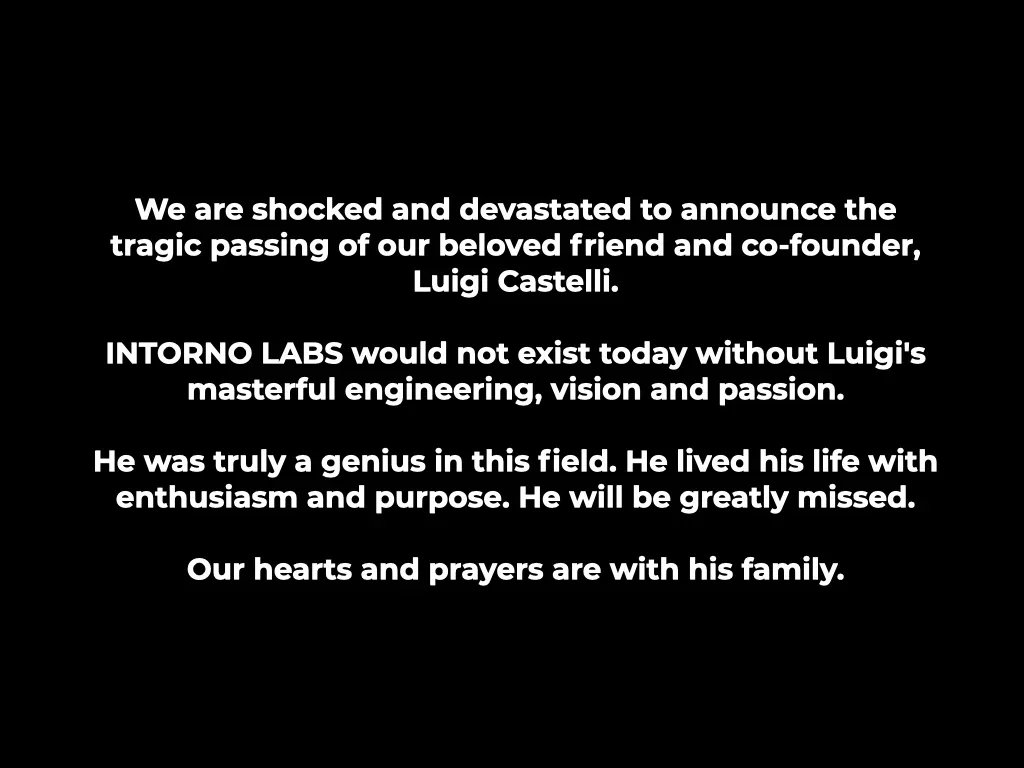 INTORNO LABS tweet media