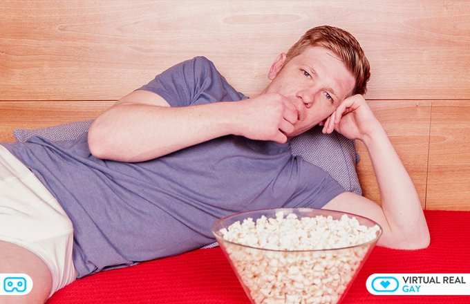 Grab some popcorn and come to watch the videos on #VirtualRealGay on this International TV Day!

You