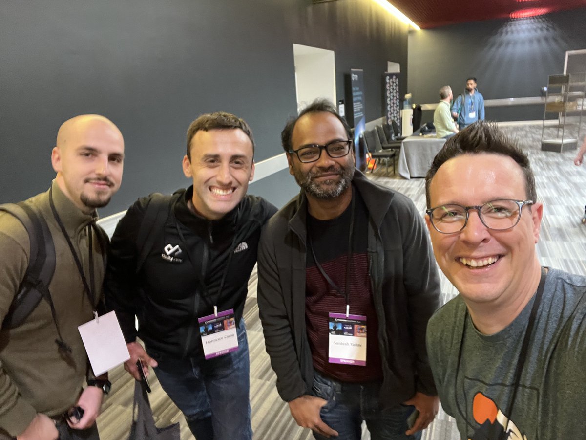 Scott Spence (@spences10) on Twitter photo I met some familiar faces in London last week!
It was great to meet you all in person <a href="/catalinmpit/">Catalin</a>, <a href="/FrancescoCiull4/">Francesco Ciulla</a> and <a href="/SantoshYadavDev/">Santosh Yadav</a> 😊 I met some familiar faces in London last week!
It was great to meet you all in person <a href="/catalinmpit/">Catalin</a>, <a href="/FrancescoCiull4/">Francesco Ciulla</a> and <a href="/SantoshYadavDev/">Santosh Yadav</a> 😊