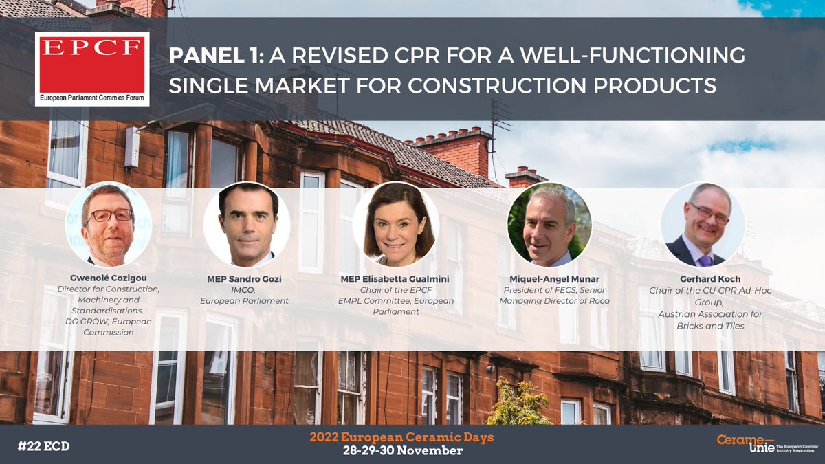 CerameUnie's tweet photo. 📢One week to the #22ECD!
We are pleased to invite you to the celebration of Cerame-Unie's 60th Anniversary🎂&amp; the #EPCF in Brussels.
High-level speakers will explore the ceramic sector's concerns on strategic autonomy in key value chains.
Don't miss it!✍️https://t.co/MmA5xrELrE https://t.co/j1Nzq3wb3x