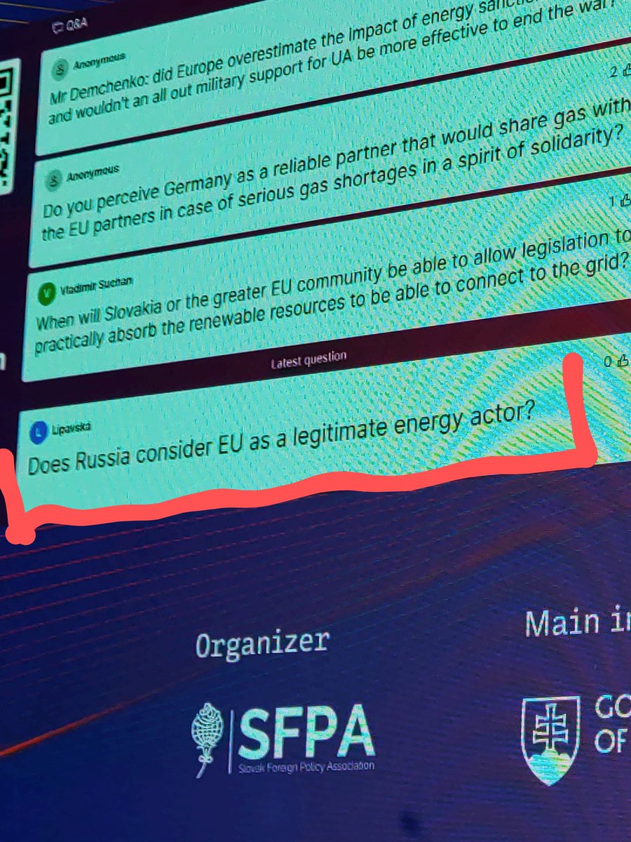 MartinJirusek's tweet photo. A very important question at the end of the opening panel of the #CEEC22. The future of the EU hinges on its ability to face the geopolitical competition in the future. https://t.co/fBDFRMK8n7