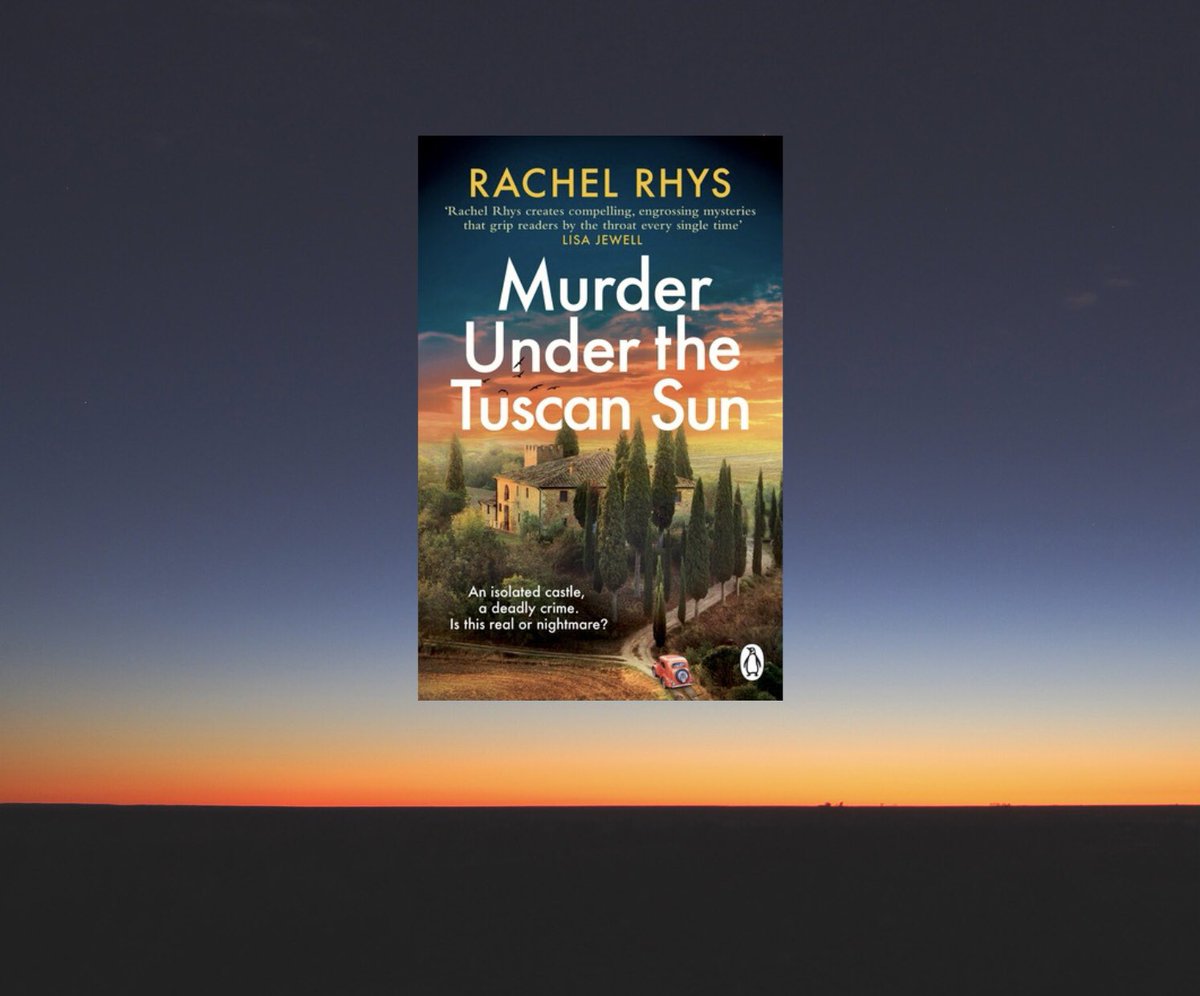 Loved this by storyteller extraordinaire, <a href="/MsTamarCohen/">Tammy Cohen</a> aka Rachel Rhys. She takes us to an isolated castle in 1920s Tuscany for a brilliant and Du Maurier-esque tale of dark secrets, rising menace and the importance of taking a leap of faith. 
Out March. #MurderUnderTheTuscanSun