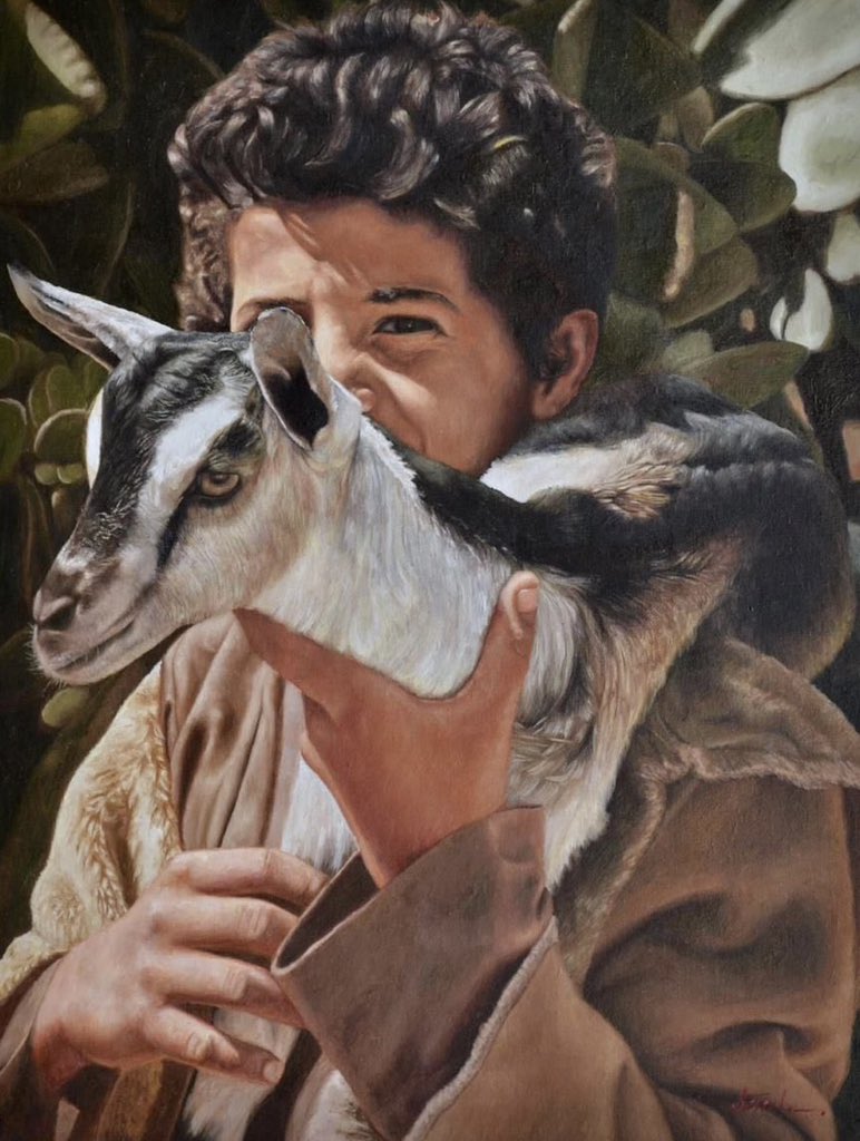 ItisSART's tweet image. «الراعي» للفنّان السعودي أسعد العسيلي (٢٠١٢).