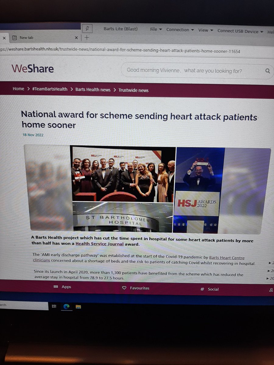Vivienne Monk (@vivmonk) on Twitter photo Congratulations to <a href="/Bhcintervention/">Dan Jones</a> team on your HSJ award for the HAC pathway!!! 👏👏👏 <a href="/mdstbarts/">Charles Knight OBE</a> <a href="/ERowland_Barts/">Edward Rowland</a> Congratulations to <a href="/Bhcintervention/">Dan Jones</a> team on your HSJ award for the HAC pathway!!! 👏👏👏 <a href="/mdstbarts/">Charles Knight OBE</a> <a href="/ERowland_Barts/">Edward Rowland</a>