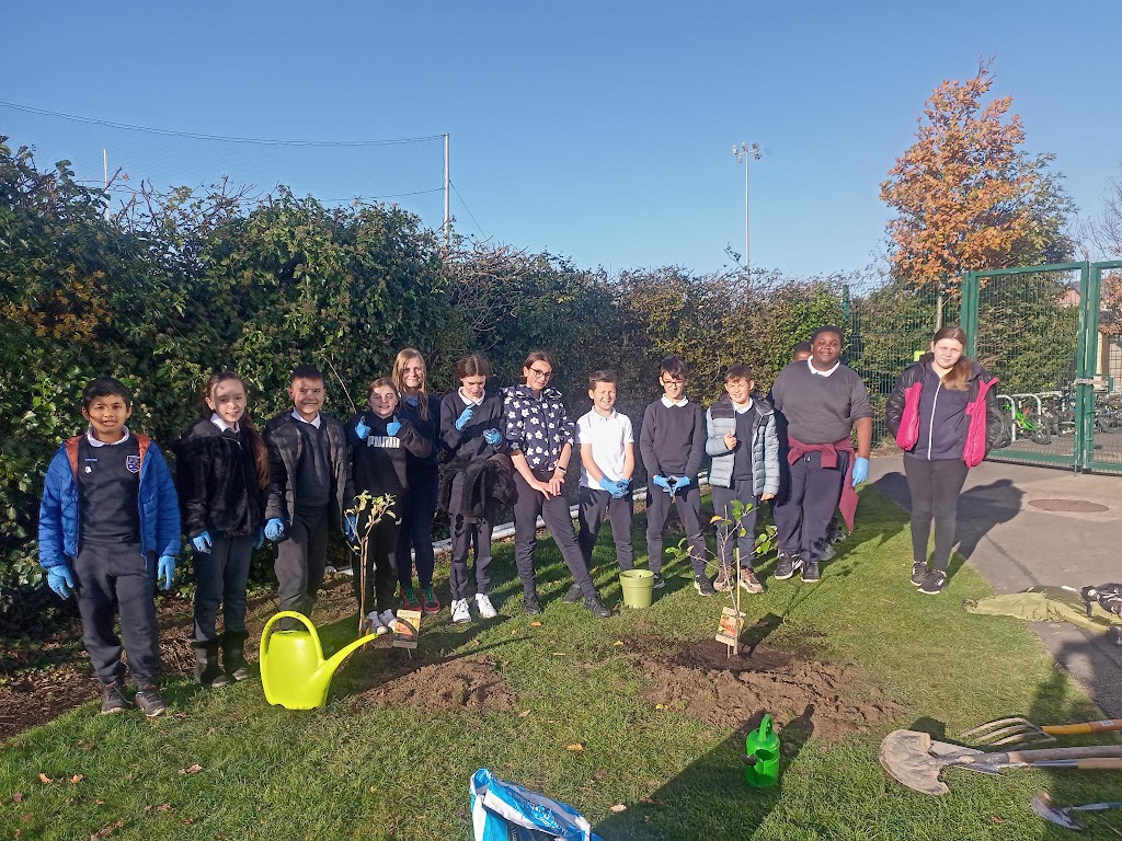 Many thanks to our good neighbours, Supervalu Tyrrelstown, for supplying us with 4 fruit trees for our school garden !