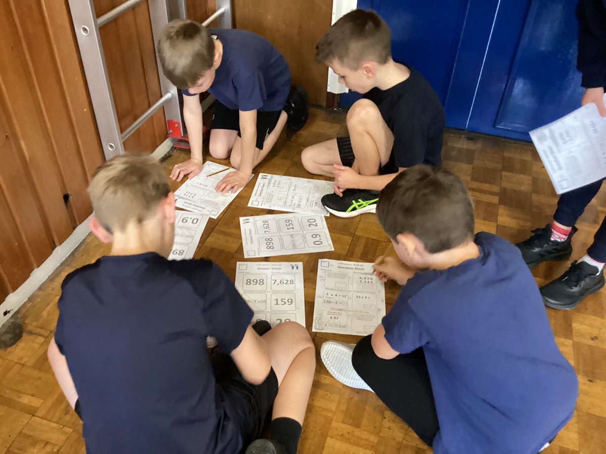 CalowCofEClass5's tweet image. We had a great time last week for #mathsweek2022. We completed the Numberfit World Cup, practised our times tables whilst doing circuits and tried our best to complete some tricky challenges.
