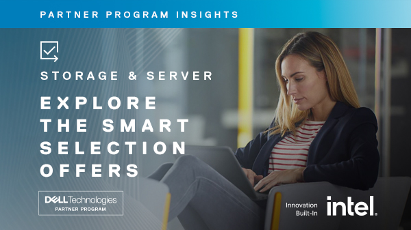 I wanted to share with our <a href="/DellTechPartner/">Dell Technologies Partners</a>'s that they can enjoy big savings for their business with our Smart Selection infrastructure promotions. 

Log in and Explore the Smart Selection Offers for Storage and Servers now ➡️ dell.to/3G5ccLt

#IWork4Dell