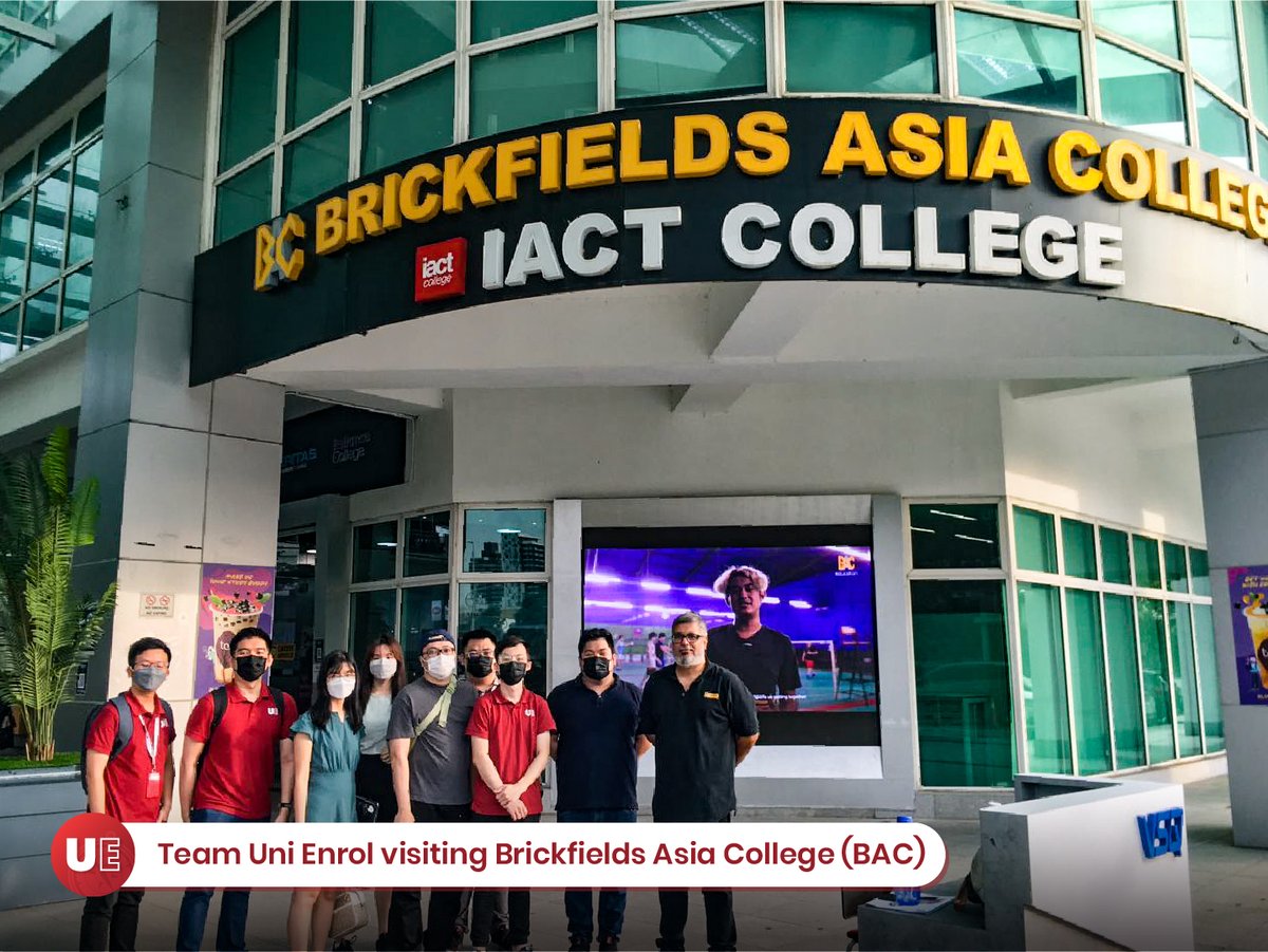 unienrol's tweet photo. Uni Enrol visited @BACCollege campus⭐! Thank you Mr. Sudesh for bringing us around and giving our counselors the latest update💡!
Interested to study in BAC🎓? Apply through Uni Enrol now!
https://t.co/Suu9tahr88
#unienrol #myBAC #BAC #NoLimits #fastestandsmartestway https://t.co/tCZHQFOuwf