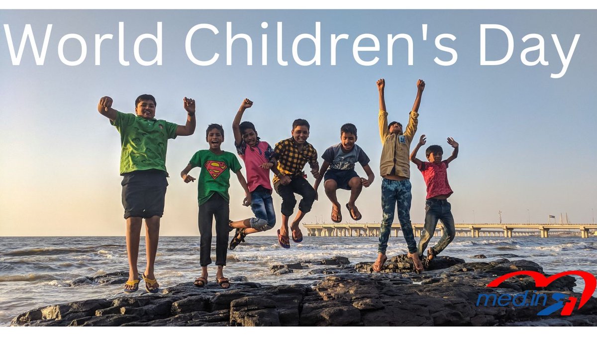 📍 #WorldChildrensDay 
This day with special symbolism this year reminds us that children have the right to #education , #Health  #Peace , #Equality , &amp; #FreedomOfSpeech 
Because every #child has the right to dream
Because the future belongs to #Children

#medin #ChildrensDay2022