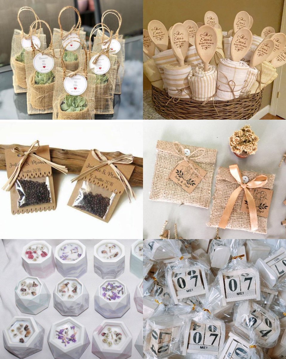 Ide souvenir pernikahan murce 🫶
Save dulu, nikahnya soon 🤍

— a thread