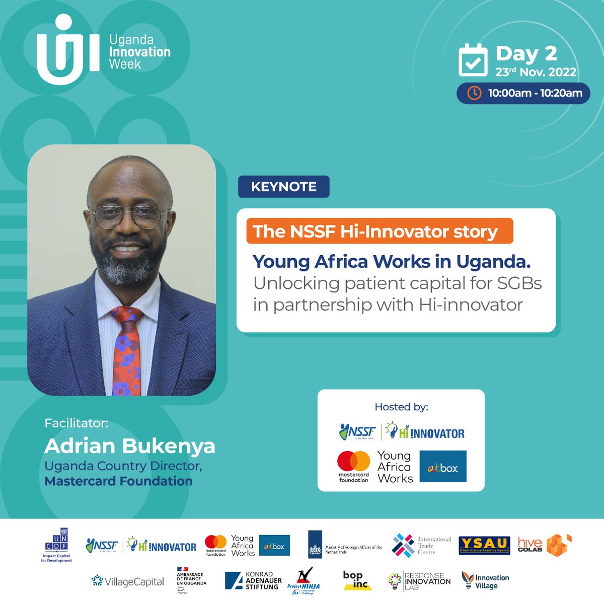 Outbox on Twitter "Join us on day 2 at UIW2022 as armbukenya, Uganda