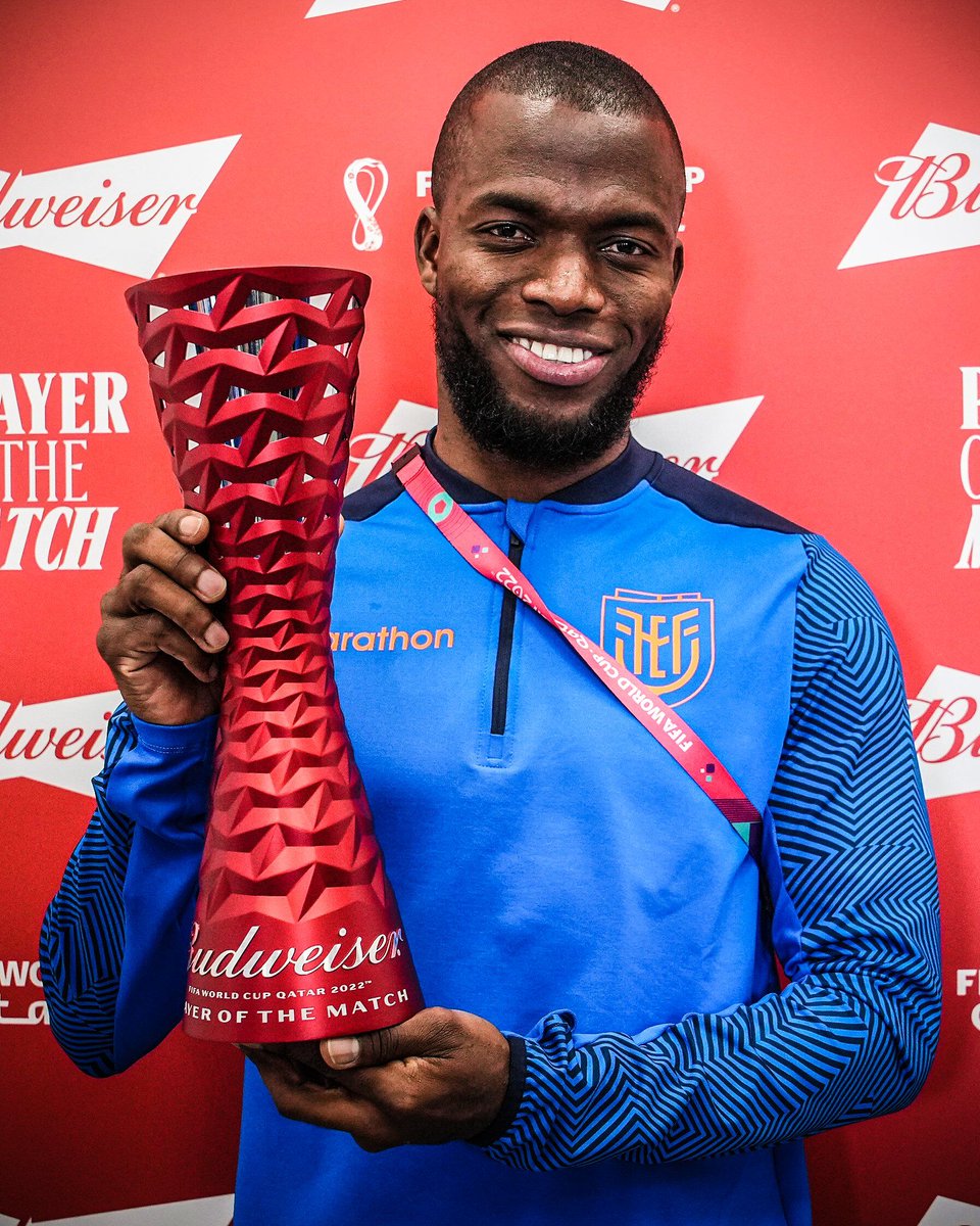 Enner Valencia vs Qatar in #FIFAWorldCup opening match

👉 First goal of the world
👉 Score the two goals of the match
👉 First man of the match in Qatar FIFA World cup

📸: Goal

Morgan Freeman #Python Al Bayt Stadium #Netherlands and Senegal #JungkookAtFIFAWorldCup Lionel Messi