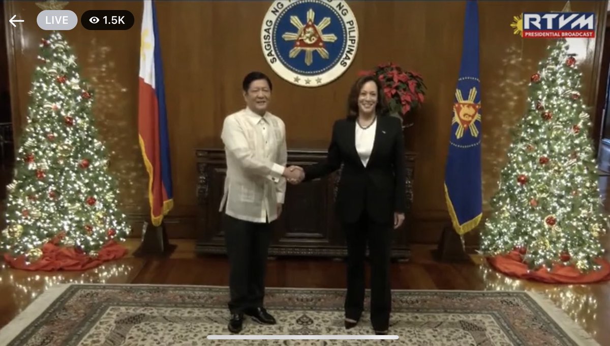 Inquirer on Twitter: "LOOK: President Ferdinand Marcos Jr. welcomes US