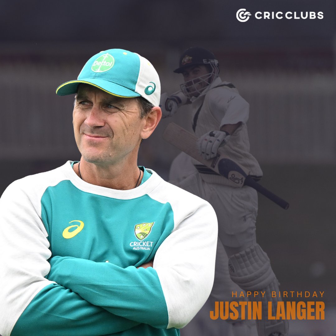 Wishing Former Australian cricketer and Coach of Australia Men\s team Justin Langer a very happy birthday 