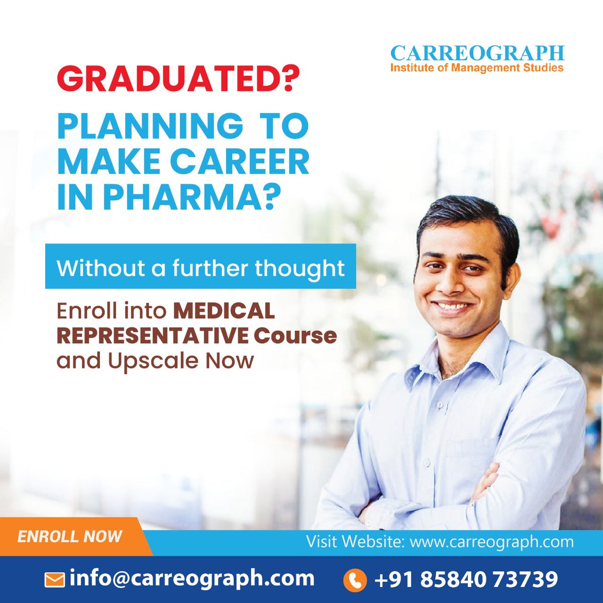 carreograph's tweet photo. Graduated? Planning to make Career in Pharma?
Call - +918584073739
info@carreograph.com
#pharma #pharmacy #medicine #healthcare #health #medical #pharmacology #pharmaceuticals #pharmaceutical #science #pharmacists #medicalaffairs #clinicaltrials #medicalrepresentative https://t.co/1XDg9sFQmc