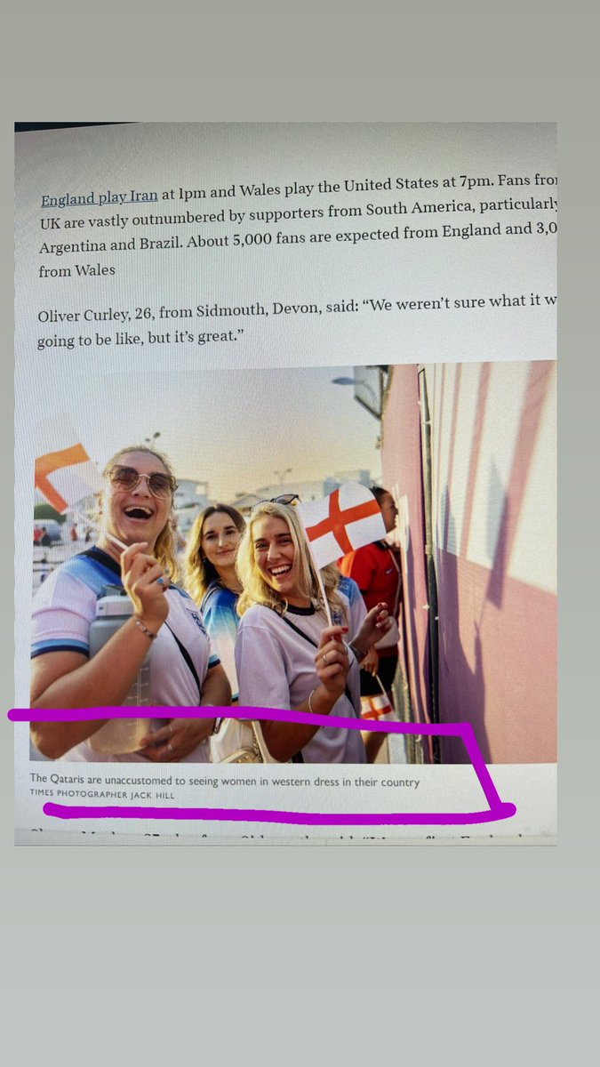 Ahhhh <a href="/thetimes/">The Times and The Sunday Times</a> I think your bias (racism) is showing with this caption #QatarWorldCup2022