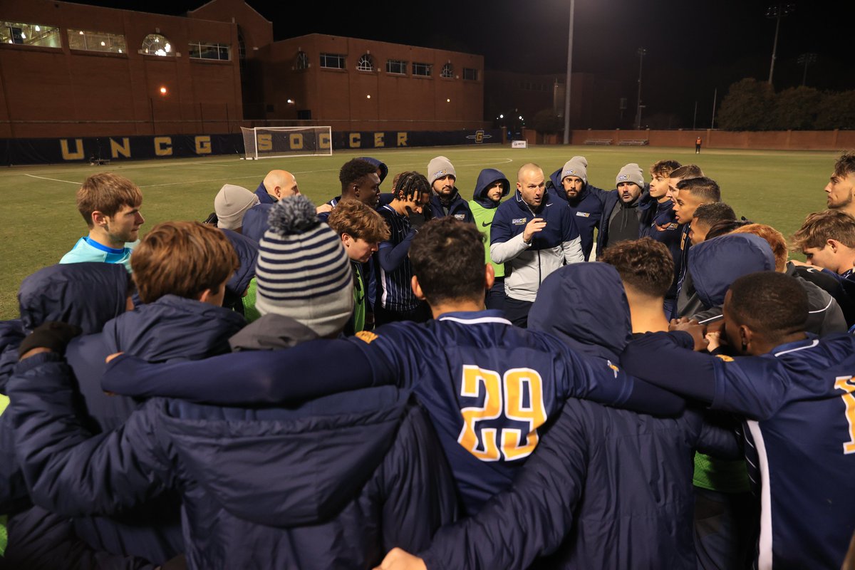 UNCGsoccer's tweet photo. RECAP | No. 12 Men’s Soccer Outlasts Ohio State with Penalty Kicks to Keep Dancing #letsgoG 

📰 https://t.co/kUKmMG8TeR
📸 Carlos Morales
Full album ↪️ https://t.co/c52LnYcQs9 https://t.co/J9Xy8tmzFt