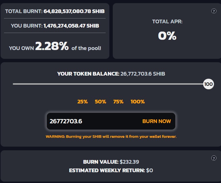 shib_superstore's tweet photo. Burn and earn!

Little bigger than last week!

26.7M Burned
19.5M Rewarded so far, will end up being about 26.6M once everything is distributed.

$464 total, up from the previous week!

Great job!

All links are on https://t.co/d0goxr6sys
Reward Discord: https://t.co/42tbuaVpgy https://t.co/vxrfM6aMQb
