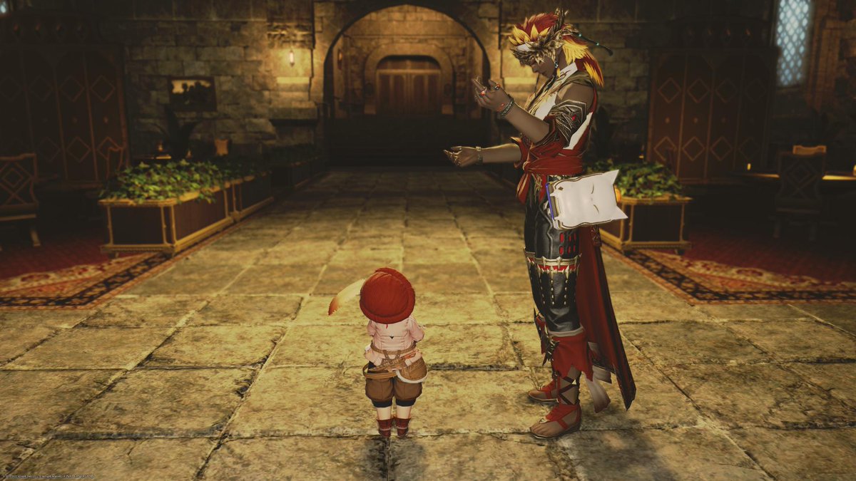 Swordwields's tweet photo. #RoevemberXIV 20 - "hey tataru, i feel like louisoix is talking through me, i wrote out the final equation he thought of before he died, can you check the math"

"bahl, that just says 'egg sandwich' you oversized twit. if it is louisoix talking he must just be ordering lunch." https://t.co/rsEJiqGkxh