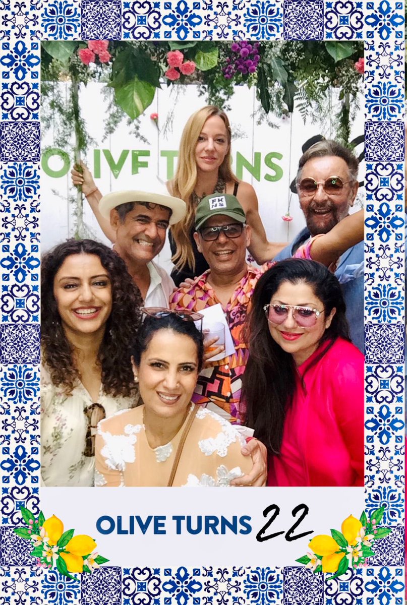 iKabirBedi's tweet image. Celebrating 22 years of OLIVE’s success with my friend AD Singh, whose pioneering restaurant now has 7 branches across  India. @adsingholive and @sabinaadsingh - you are both restaurant rockstars. May the force be with you. 🥂🥂🥂
#mumbai #ADSingh #OliveMumbai #Olive #restaurants