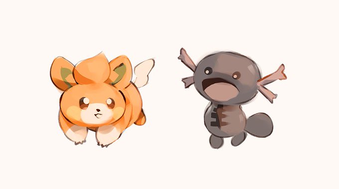 Drawing some of the Paldean Pokémon. 