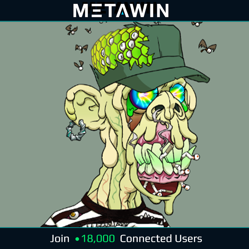 MetaWin's tweet photo. Final call for our M2 Mutant Ape from the Bored Ape Yacht Club!  🍌

Tradeable value of $21,000. Competition closes today.  

To enter, visit: https://t.co/YQa0I8g8bO now.