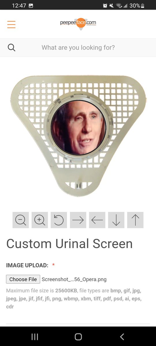 smAshomAsh's tweet photo. Which urinal cake holder would you prefer?  #Fauci #FaceOfEvil #UrinalCake #UrinalMint https://t.co/7YAZdioyli