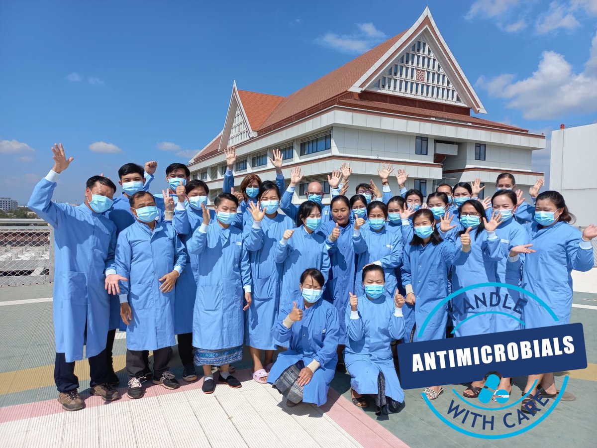 Join #LOMWRU in Going Blue for World Antimicrobial Awareness Week! Together we can prevent #AntimicrobialResistance and save lives! <a href="/MORUBKK/">MORU</a>