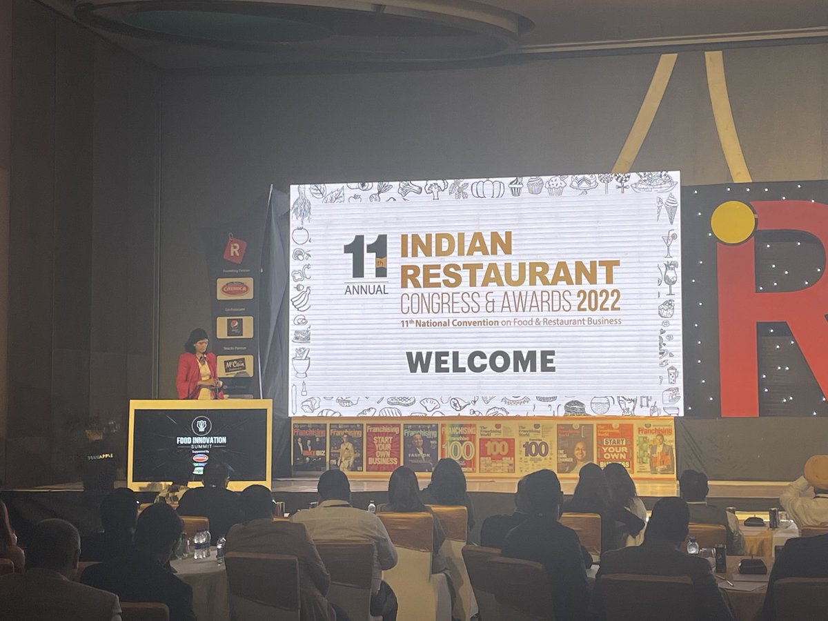⁦<a href="/Maryaritu/">Ritu Marya</a>⁩ welcomes ⁦<a href="/IndianRestCong/">restaurantindia.in</a>⁩ #IRC2022 by ⁦<a href="/FranchiseIndia/">Franchise India</a>⁩ <a href="/cremicafoods/">Cremica Food Ind Ltd</a>⁩ ⁦<a href="/NestleIndia/">Nestlé India</a>⁩