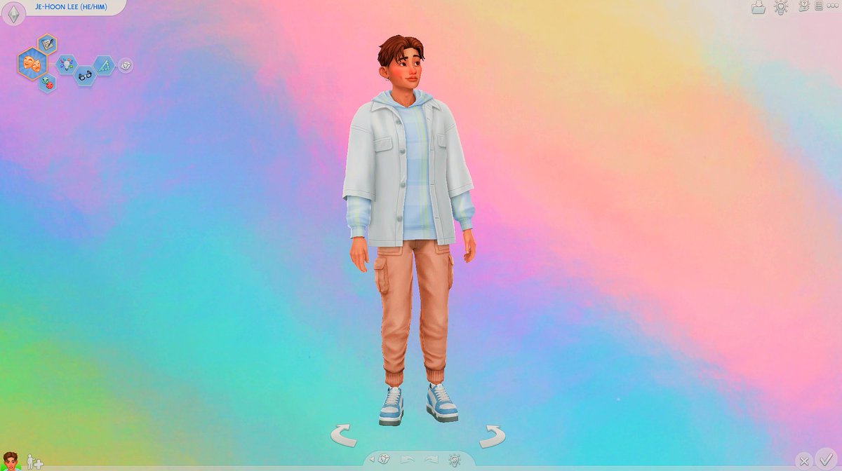ivorymyt's tweet photo. 🌈RAINBOW CAS BG AVAILABLE NOW FOR DOWNLOAD🌈
Download here: https://t.co/633wmc5m5o
I created this Rainbow CAS BG because I love rainbows 🥰 I hope you enjoy this little splash of colour ☺️❤️🧡💛💚💙💜🤎🖤
@TheSims #TheSims4 #TheSims #TheSims4ModHub #thesims4cc #rainbow https://t.co/JxgueQzLW5