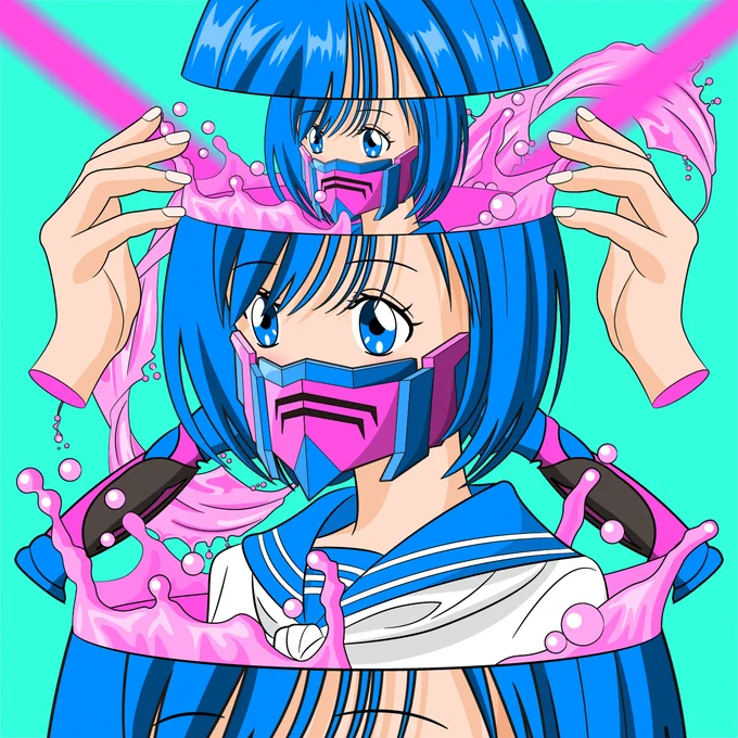 KMCをAIに描かせてみた第二弾!より精度の高いAIに描かせたら可愛い子が爆誕 
