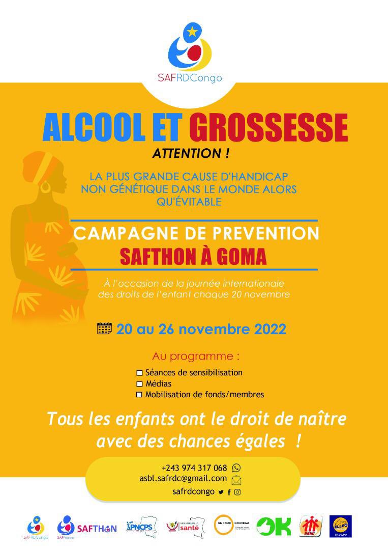 De petits pas pour Safrdc mais un bon de géant pour les droits de l’enfant en Afrique merci @safrdc <a href="/SAFFrance/">SAFFrance</a> <a href="/SafthonOfficiel/">SAFTHON OFFICIEL</a> #fasd #alcoolgrossesse #ChildrensDay2022