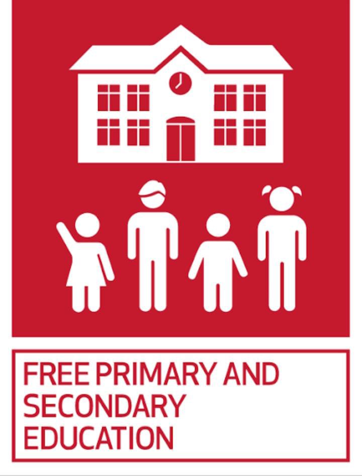 #free education .
Every day our young  student wake up early to go to school  only to be send back home for school fees, lunch money registration etc yet we praise that there is free education!