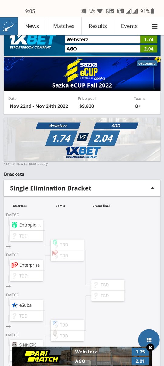 TargetonPrime1's tweet photo. Hey , @Dream11 can you add upcoming csgo league below attached tour Sazka eCup fall,CCT North Europe series 2,ESL impact league season 2 final, those are good tour and easily get stats in hltv website https://t.co/YaUBNkcji7