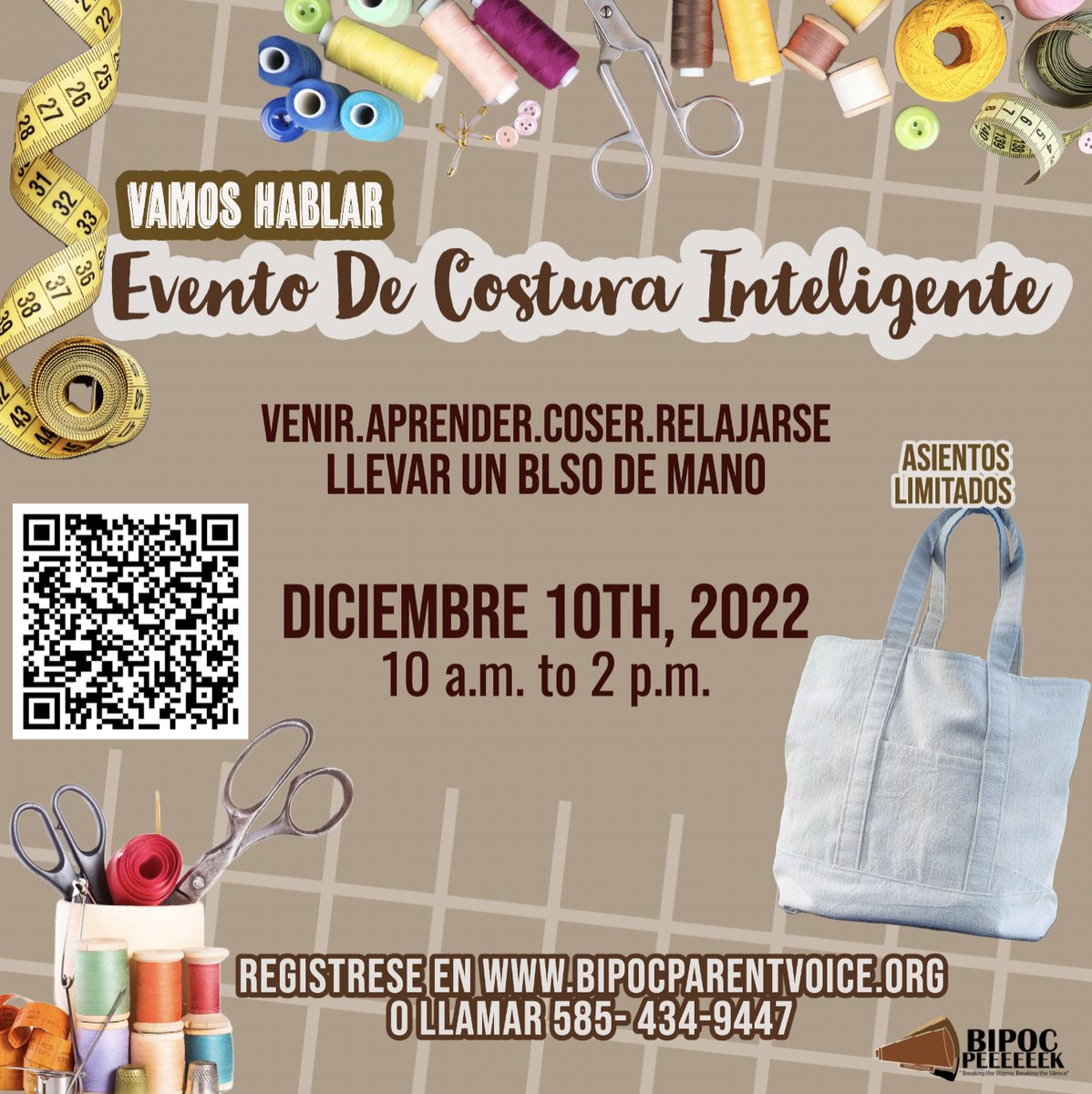 BIPOCVoice's tweet photo. The Let's Talk Series has a workshop where participants can learn how to make a tote bag and resources offered by the BIPOC PEEEEEEK program. To register, please visit our webpage at https://t.co/EgrZTfC3vP. https://t.co/eMFbX78q20