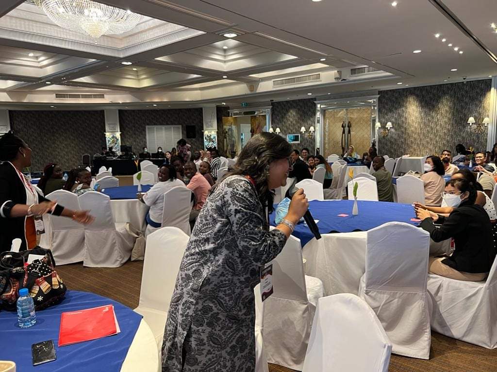 JaggiJayaa's tweet photo. Interacting with young #FPleaders at @ICFP2022, I made some great friends ❤️ 

Thanks @ypeerap @UNFPAAsiaPac for yor trust and support ❤️

@UNFPAPakistan @ISYDPakistan
@YPEERPak

#ICFP2022 #ICFPYouth #FPforALL https://t.co/1laickBTgF