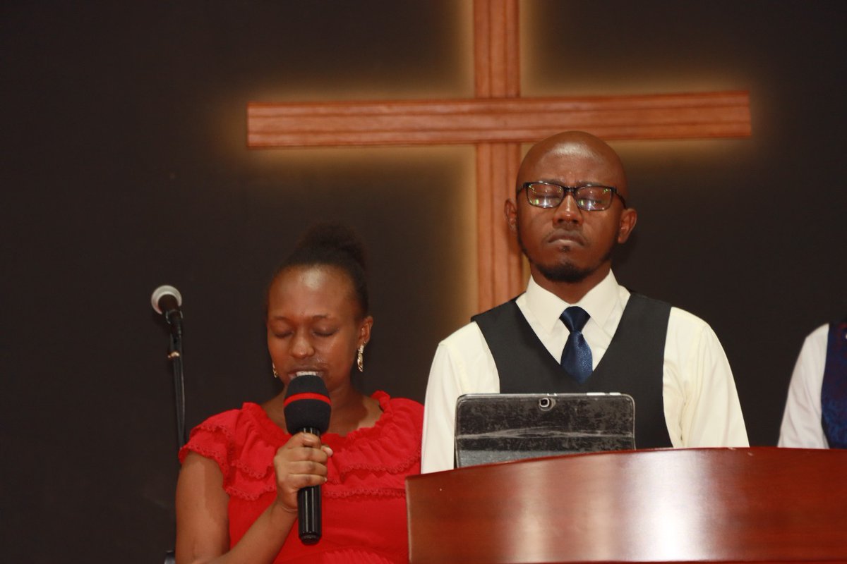 Eric Maleche moderating our services yesterday and later welcoming the speaker of the day, Minister Kelvin Mulwa. Kelvin was accompanied by his wife Jacky. Kelvin serves with the Media Ministry.
<a href="/malecheric/">Eric Maleche</a> <a href="/klvnmulwa/">kelvin mulwa</a>
#RaditingHisGlory
#WhereChristIsOurAnchor