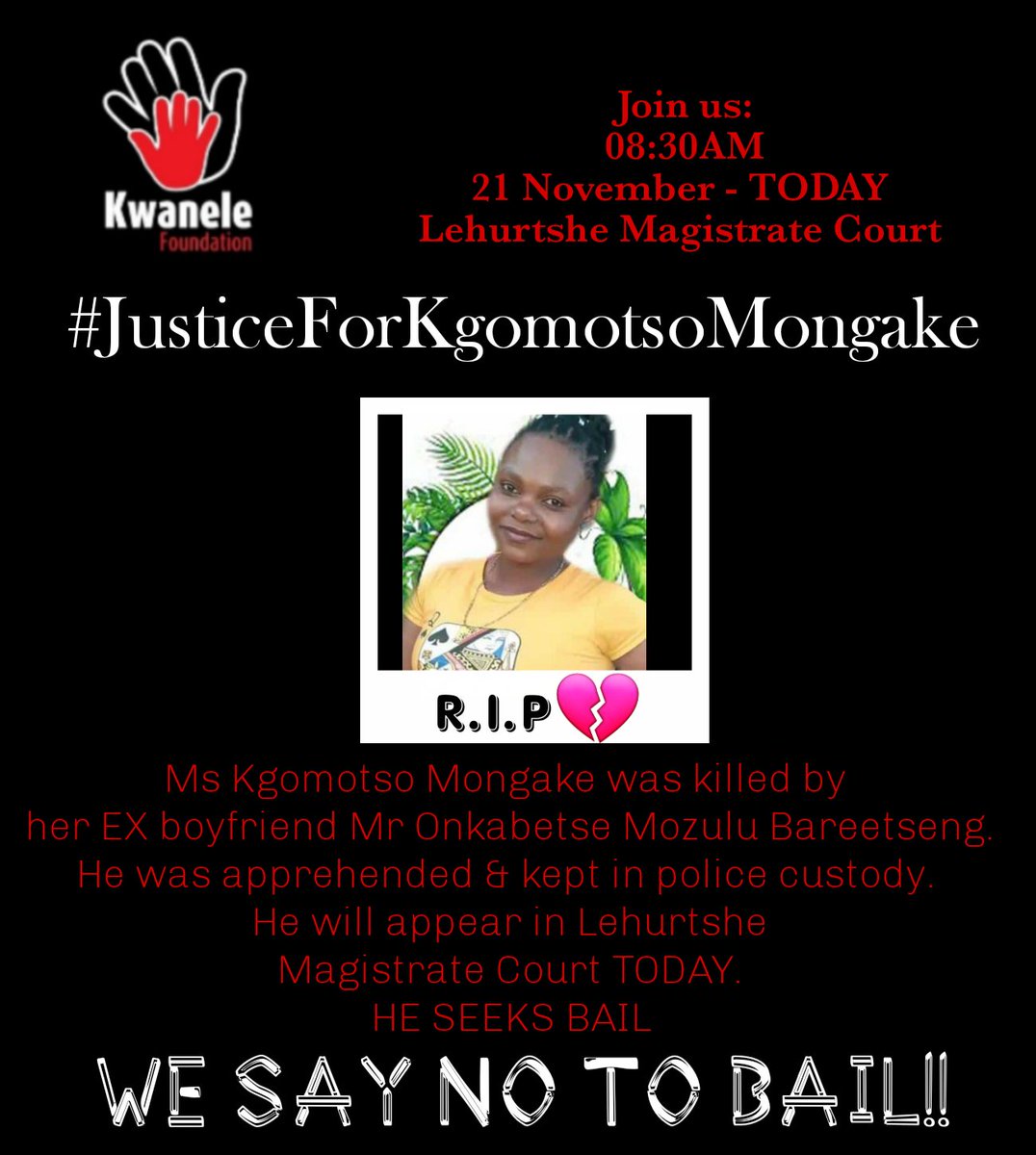 KwaneleFND's tweet photo. #JusticeForLeratoMothlanke💔 https://t.co/pF1UVDDR6t