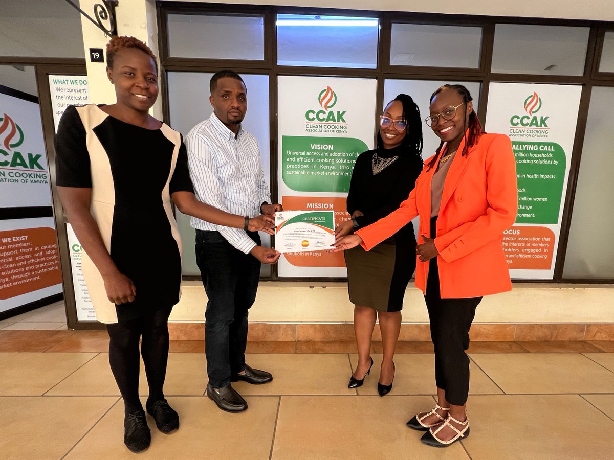 GasConnectKE's tweet photo. The team from @GasConnectKE lead by its Business Development Manager, Wangechi Njoroge met the Clean Cooking Association of Kenya (@CleanCookingKe) to discuss a partnership aimed at enhancing clean cooking in Kenya. 

#CleanCooking 
#LPGSupplier 
#BulkLPGSupply https://t.co/XgdmPADeHf