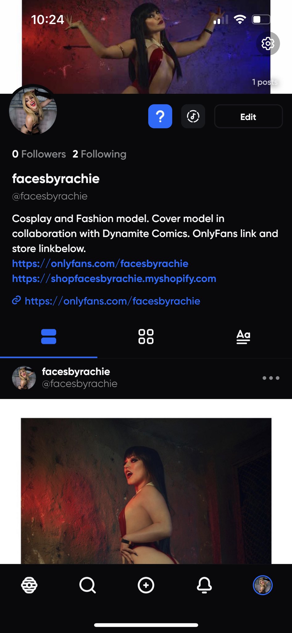 FacesByRachie - Sith Vampire on Twitter: "Just started up on Hive. My first follows had to be