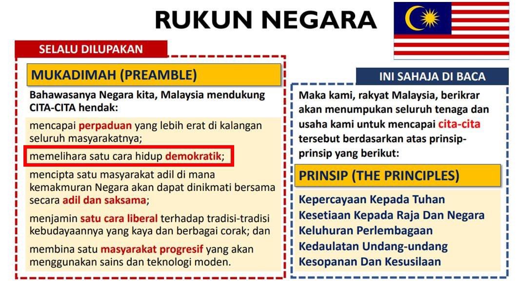 Syarat utama utk seseorg jadi PM Malaysia, mestilah mempunyai keupayaan dan keazaman untuk menjulang sistem demokrasi - hormat suara keramat rakyat jelata.

Klu syarat asas ni pun tak boleh dipenuhi, mohon maaf byk2 - org tu TIDAK LAYAK  jadi PM di negara bertuah ini!
