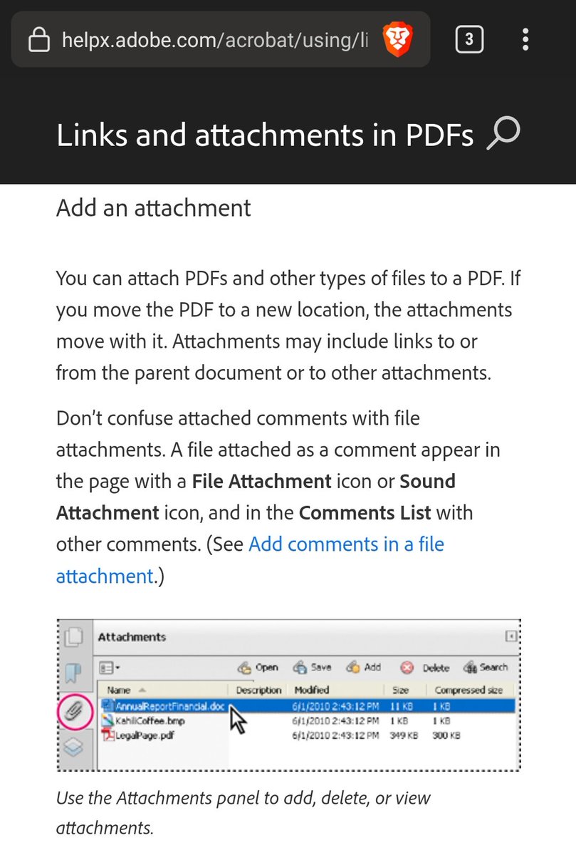 Little known fact is that pdf can indeed contain other files as attachments. helpx.adobe.com/acrobat/using/…