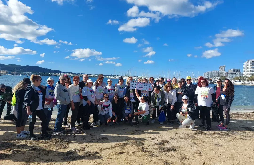 Primer premio al grupo más numeroso. Estamos muy content@s todos los participantes de Rutas Saludables de Vila <a href="/goib/">Govern de les Illes Balears</a> <a href="/asef_ibsalut/">asef</a> <a href="/PACAPfederal/">PACAP</a> <a href="/SATSE_IBZyFOR/">SatseIbizaFormentera</a> <a href="/Coiba1/">COIBA</a>