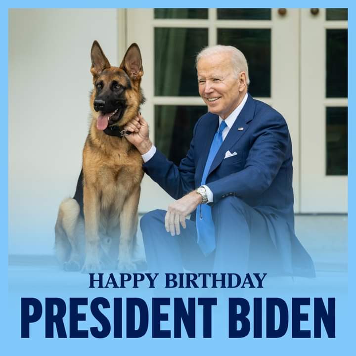 Happy birthday, President Joe Biden! 