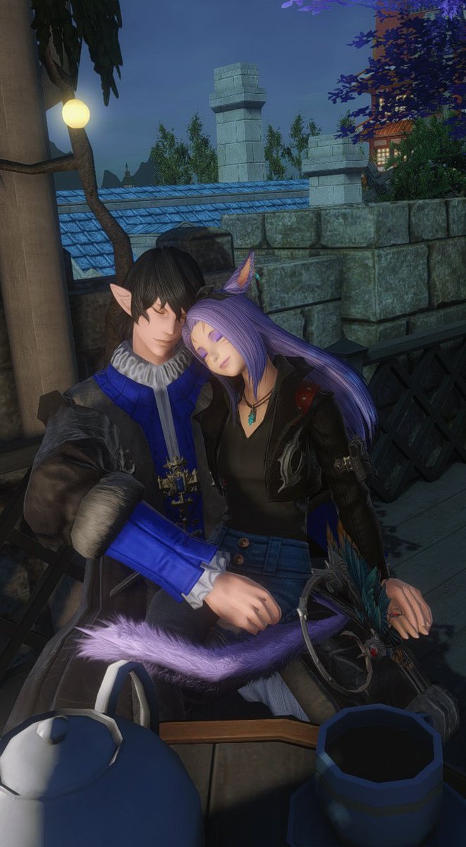 rolanberryharu's tweet photo. Azura got herself an Aymeric/WoL pose https://t.co/1V4NEJYYEF