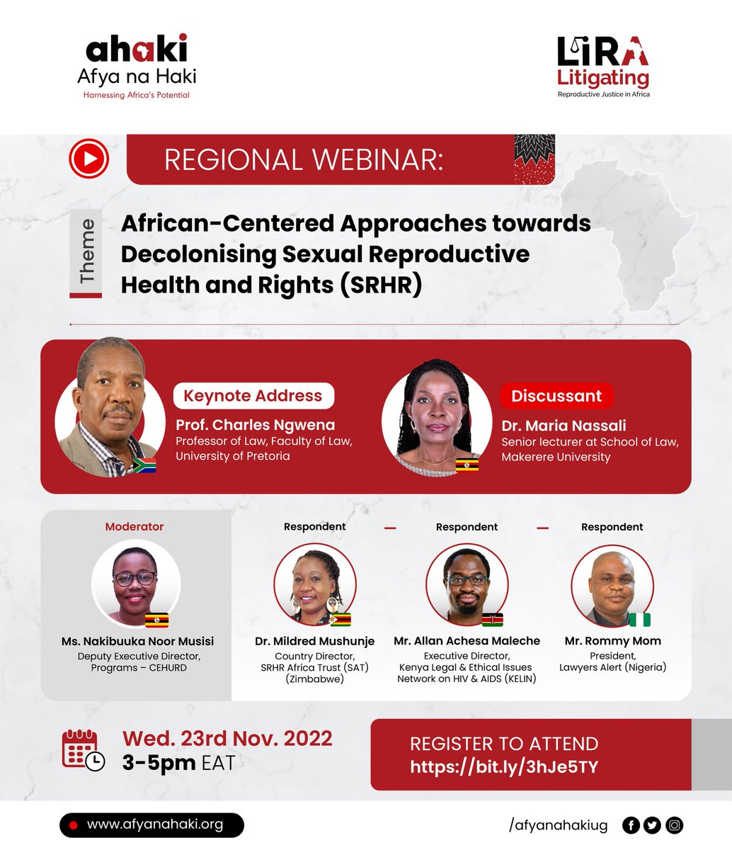 The colonial period was beyond dominating Africa to exploit territories. It was also about organising and transforming the continent’s cultures into fundamentally European constructs.

Join us for a 𝐰𝐞𝐛𝐢𝐧𝐚𝐫 on #DecolonisingSRHR
Register via > bit.ly/3hJe5TY