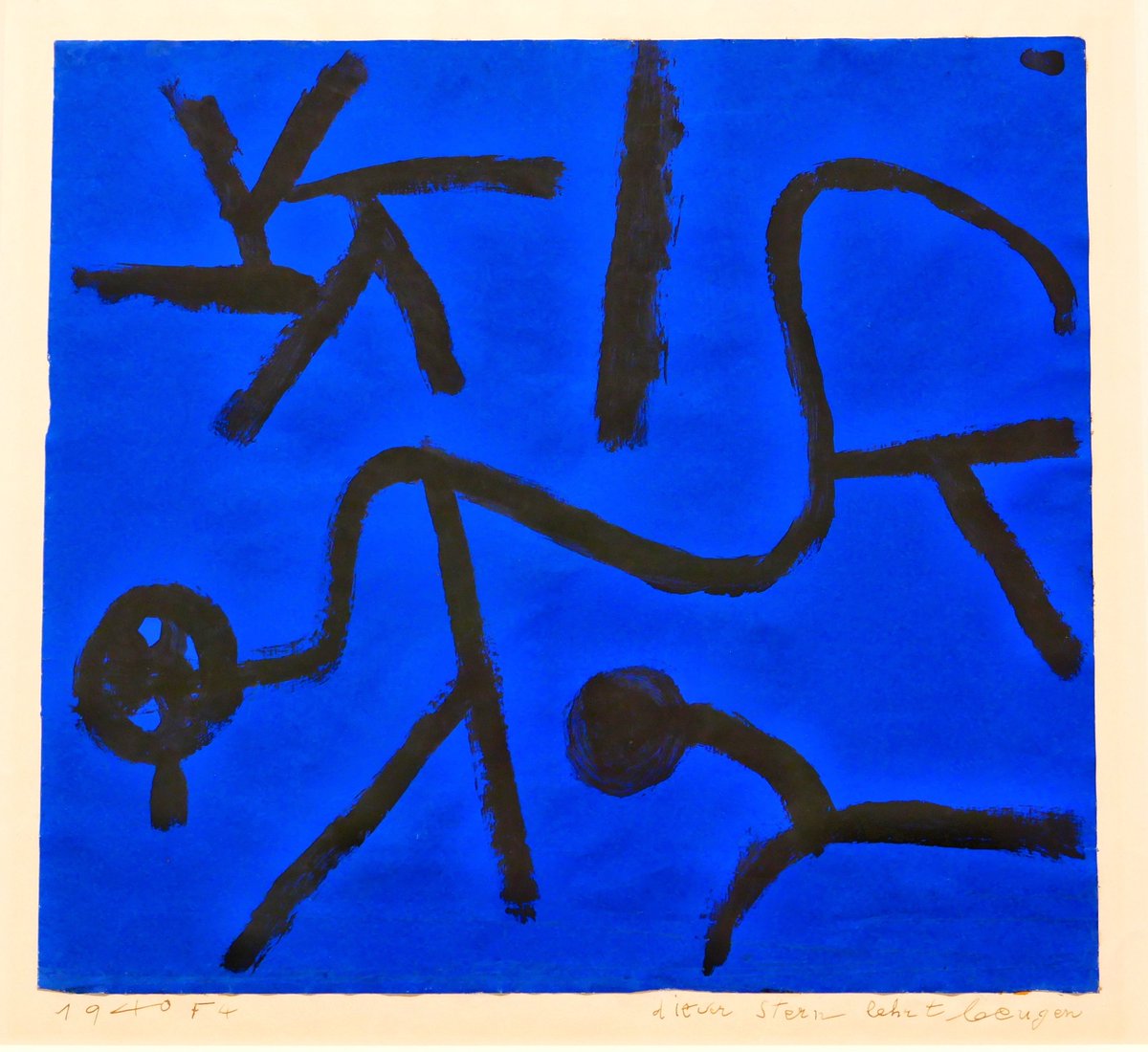 L'artista d'avui... és una criatura de la Terra, una criatura en la totalitat, és a dir, una criatura en una estrella enmig d'altres estrelles.

Paul Klee
A la Fundació Joan Miró de Barcelona #KleeFJM. Paul Klee i els secrets de la natura.